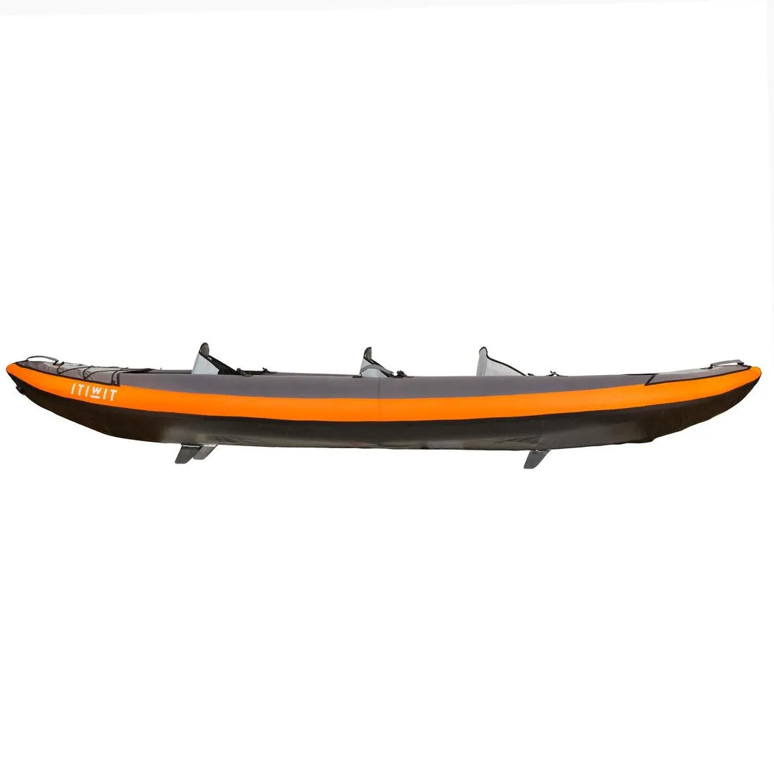 100 2/3 PERSON TOURING INFLATABLE KAYAK - ORANGE