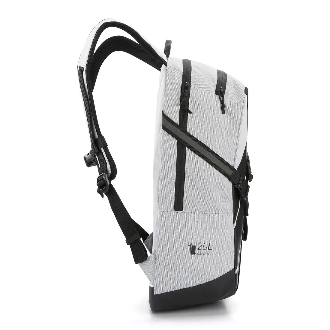20-Litre Inline Skating Backpack BP100 - Burgundy