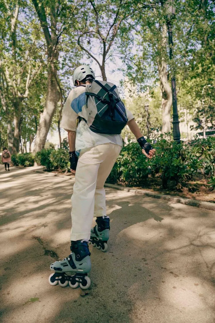 20-Litre Inline Skating Backpack BP100 - Burgundy