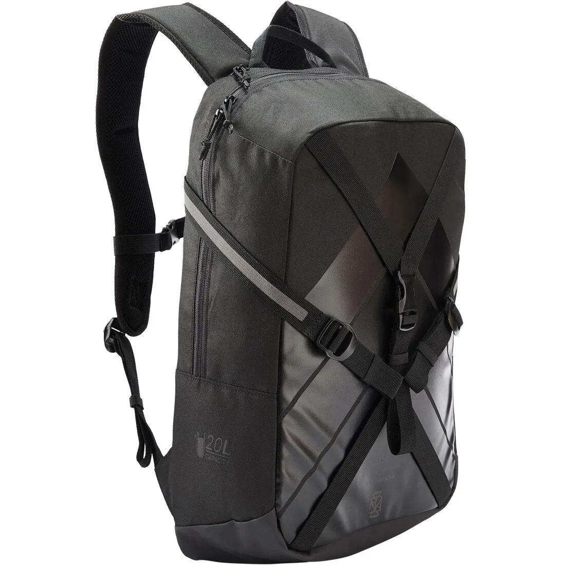 20-Litre Inline Skating Backpack BP100 - Burgundy