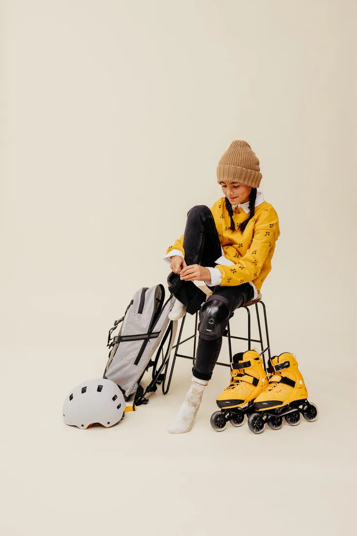 20-Litre Inline Skating Backpack BP100 - Burgundy