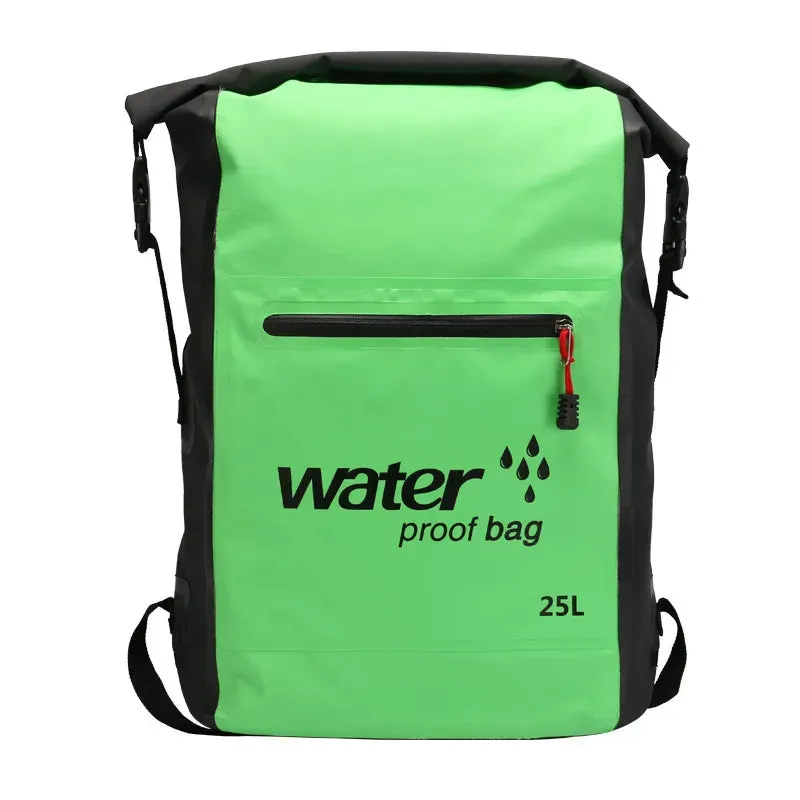 25L Waterproof Dry Bag Backpack Floating Sack Sport Kayaking Rafting Boating