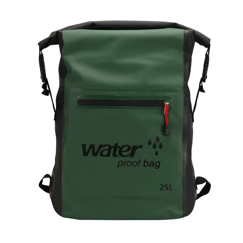 25L Waterproof Dry Bag Backpack Floating Sack Sport Kayaking Rafting Boating