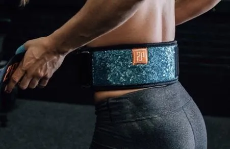 2POOD - Mermaid (sparkle) 4" Weightlifting Belt