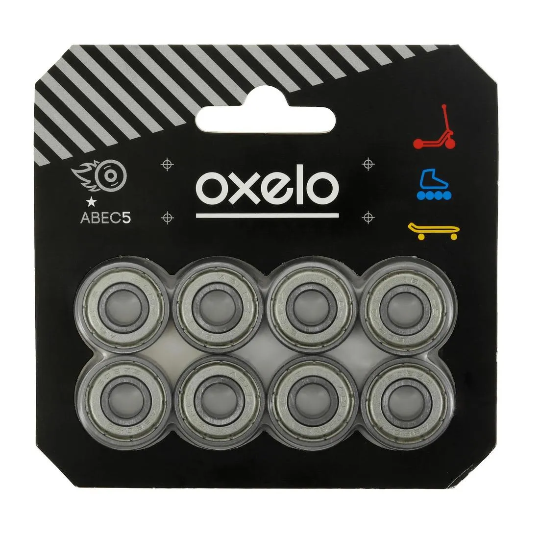 8 x ABEC 5 bearings