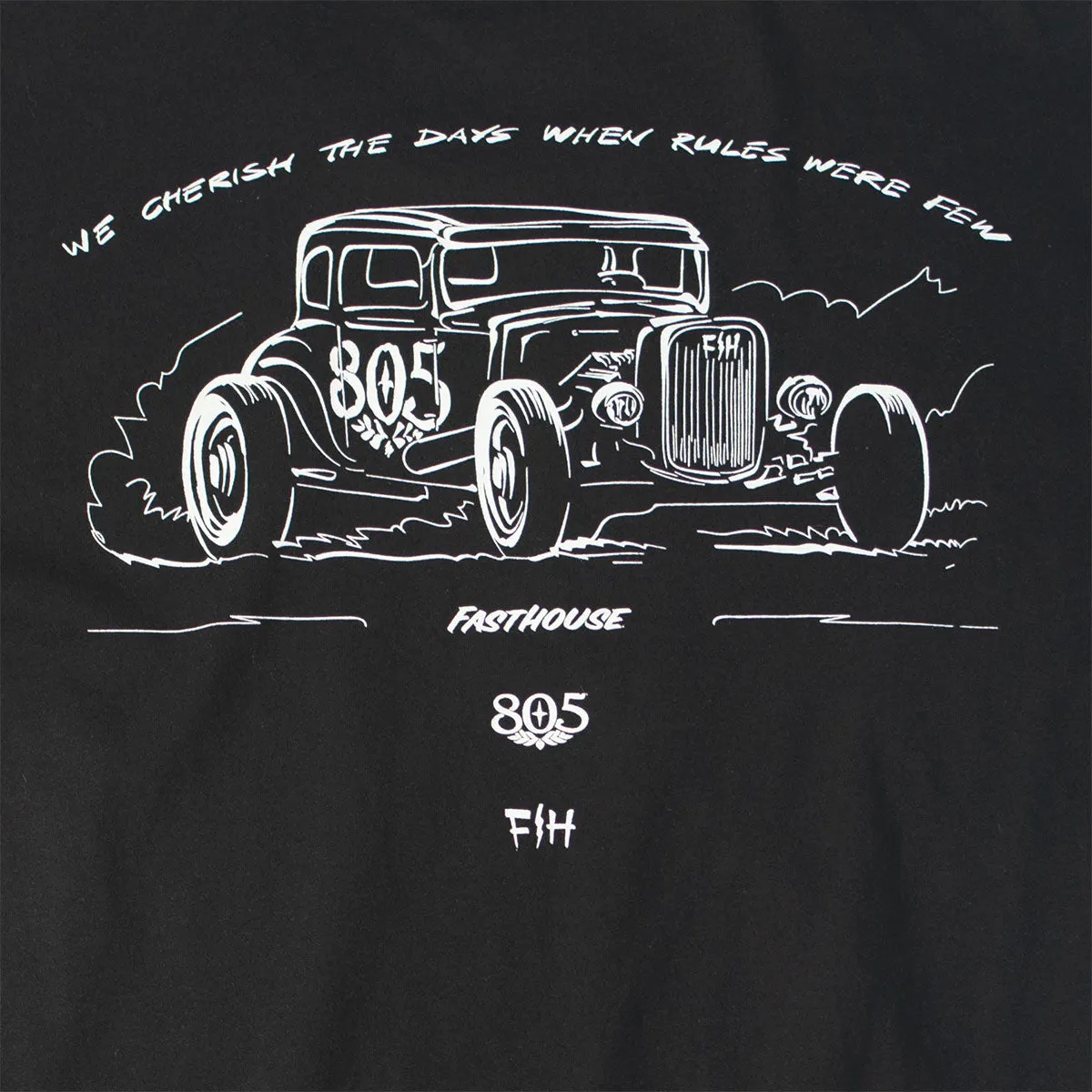 805 Hot Rod Tee - Black
