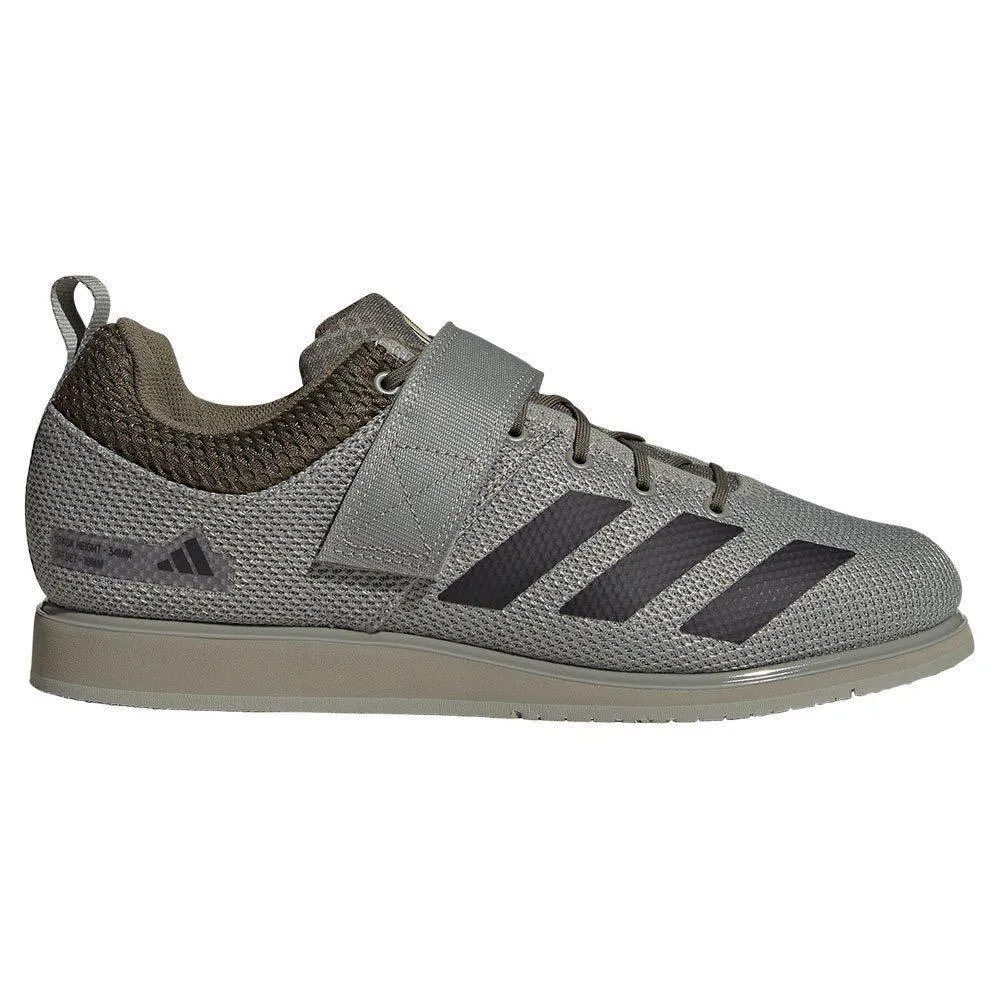 Adidas Powerlift 5 Weightlifting Boots - Green/Black