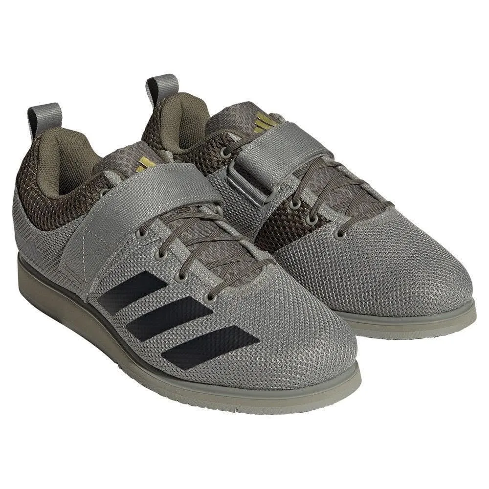 Adidas Powerlift 5 Weightlifting Boots - Green/Black