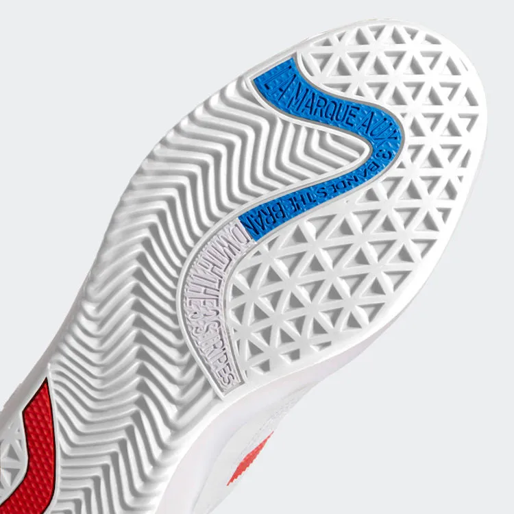 Adidas Skateboarding Lucas Puig Cloud White/Blue Bird/Vivid Red Shoes