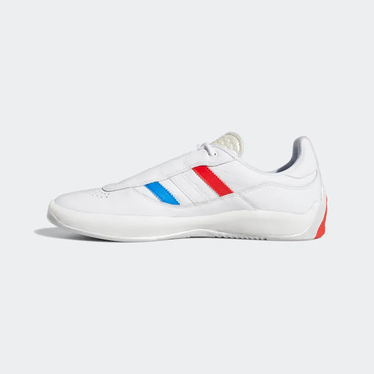 Adidas Skateboarding Lucas Puig Cloud White/Blue Bird/Vivid Red Shoes