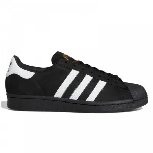 Adidas Skateboarding Superstar ADV Footwear Core Black/White/Gold Metallic Shoes