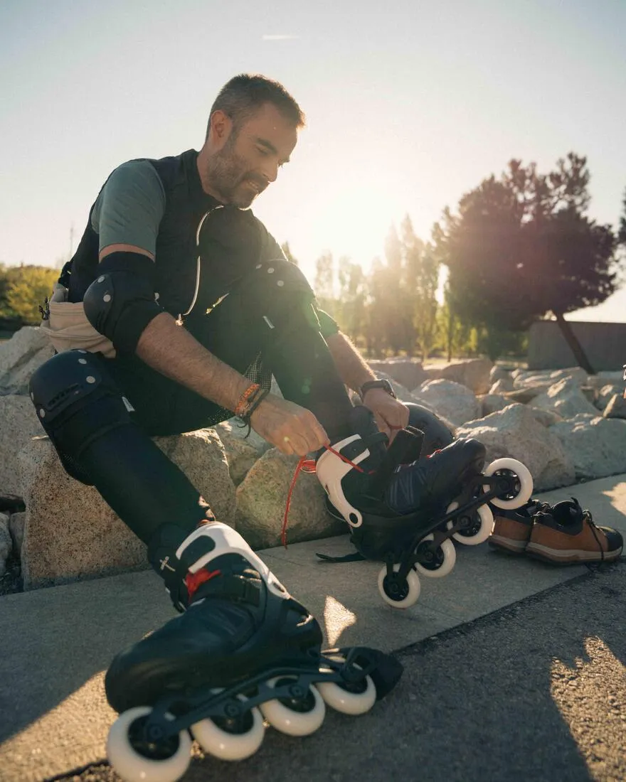 Adult Inline Fitness Skates FIT500 - Blue/Red