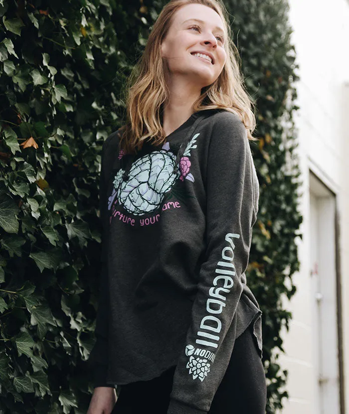 Agave Ladies Lightweight Hooded Sweatshirt