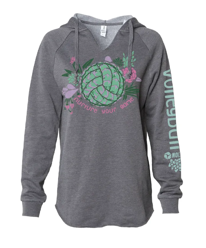 Agave Ladies Lightweight Hooded Sweatshirt