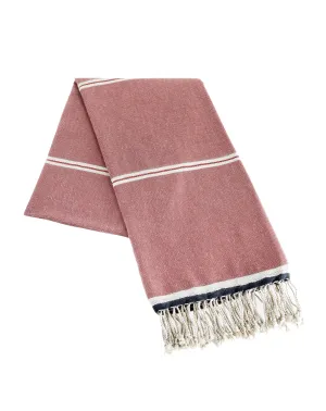 Aruba Peshtemal - Burgundy