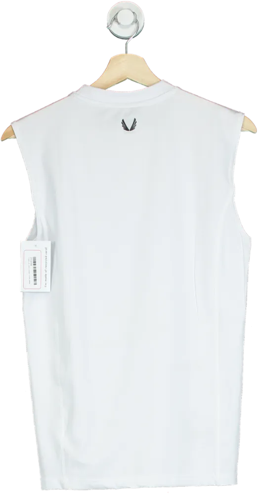 ASRV White Performance Sleeveless T-Shirt M