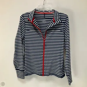 Athletic Jacket By Vineyard Vines In Striped Pattern, Size: S