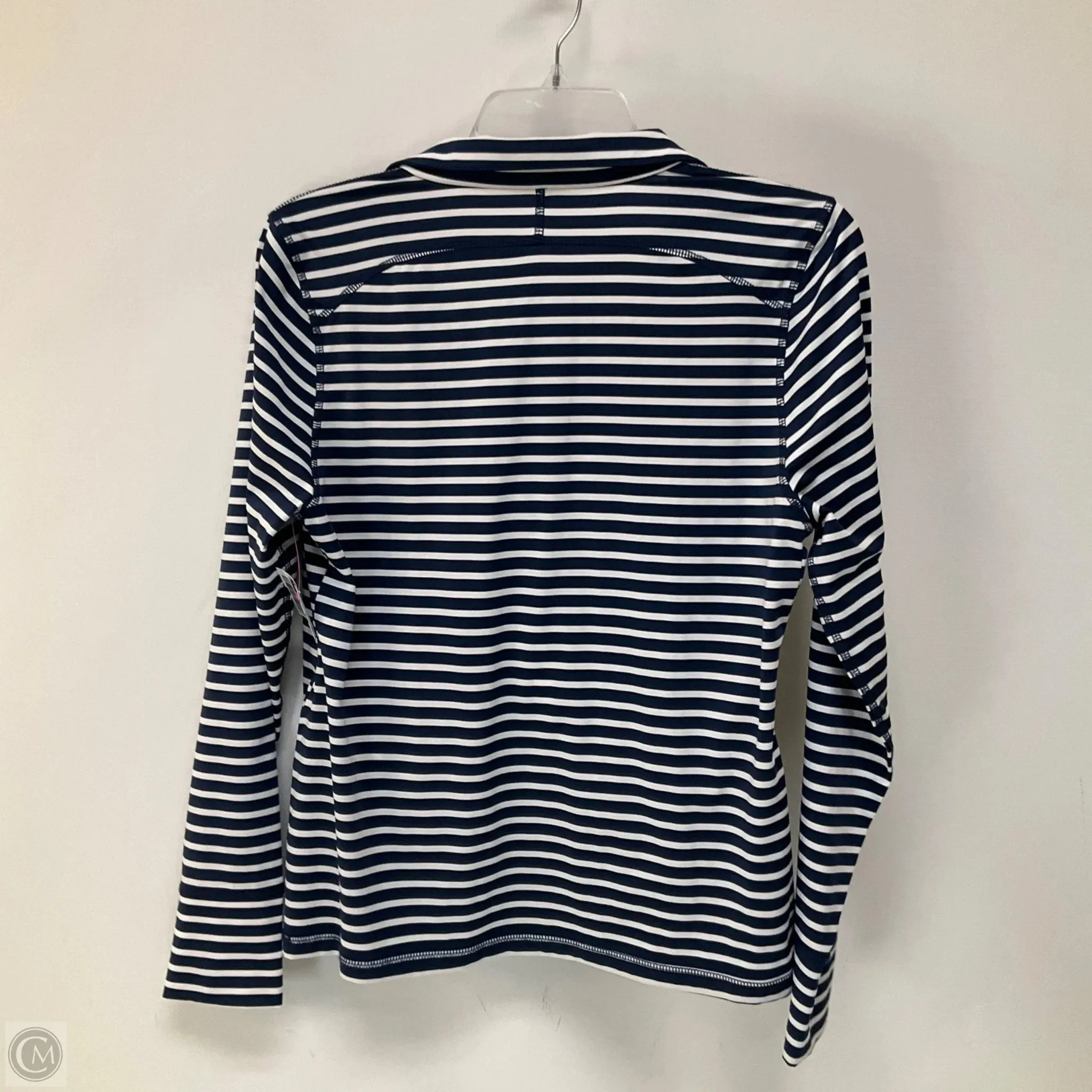 Athletic Jacket By Vineyard Vines In Striped Pattern, Size: S