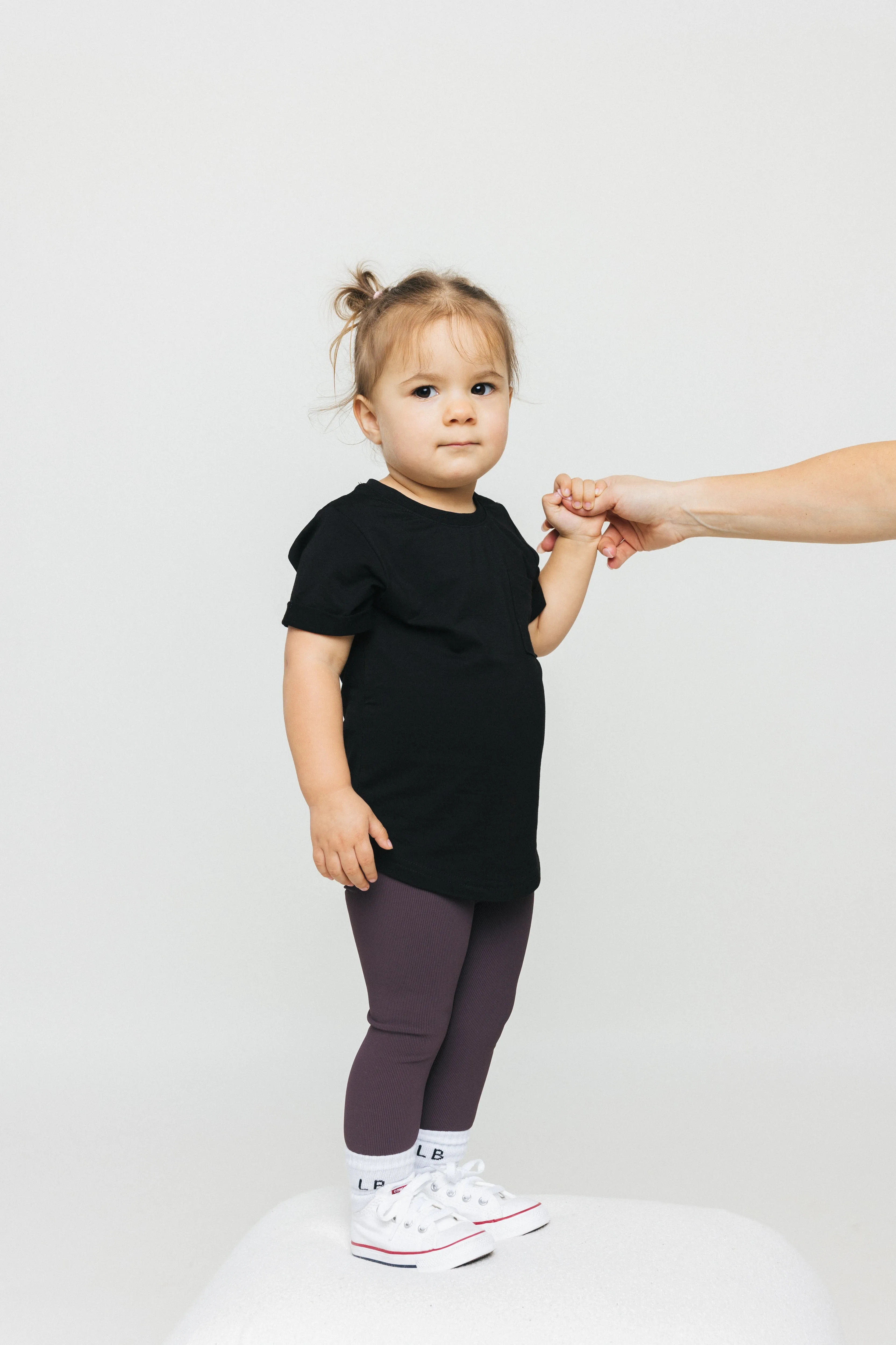 Athletic Ribbed Legging - Plum