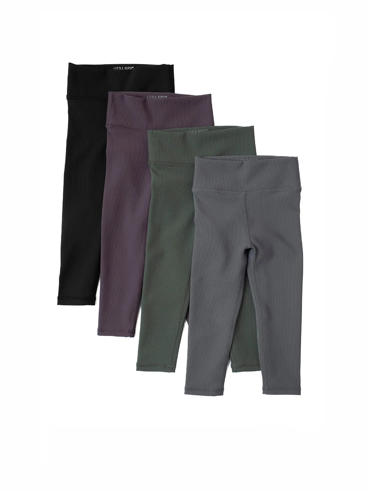 Athletic Ribbed Legging - Plum
