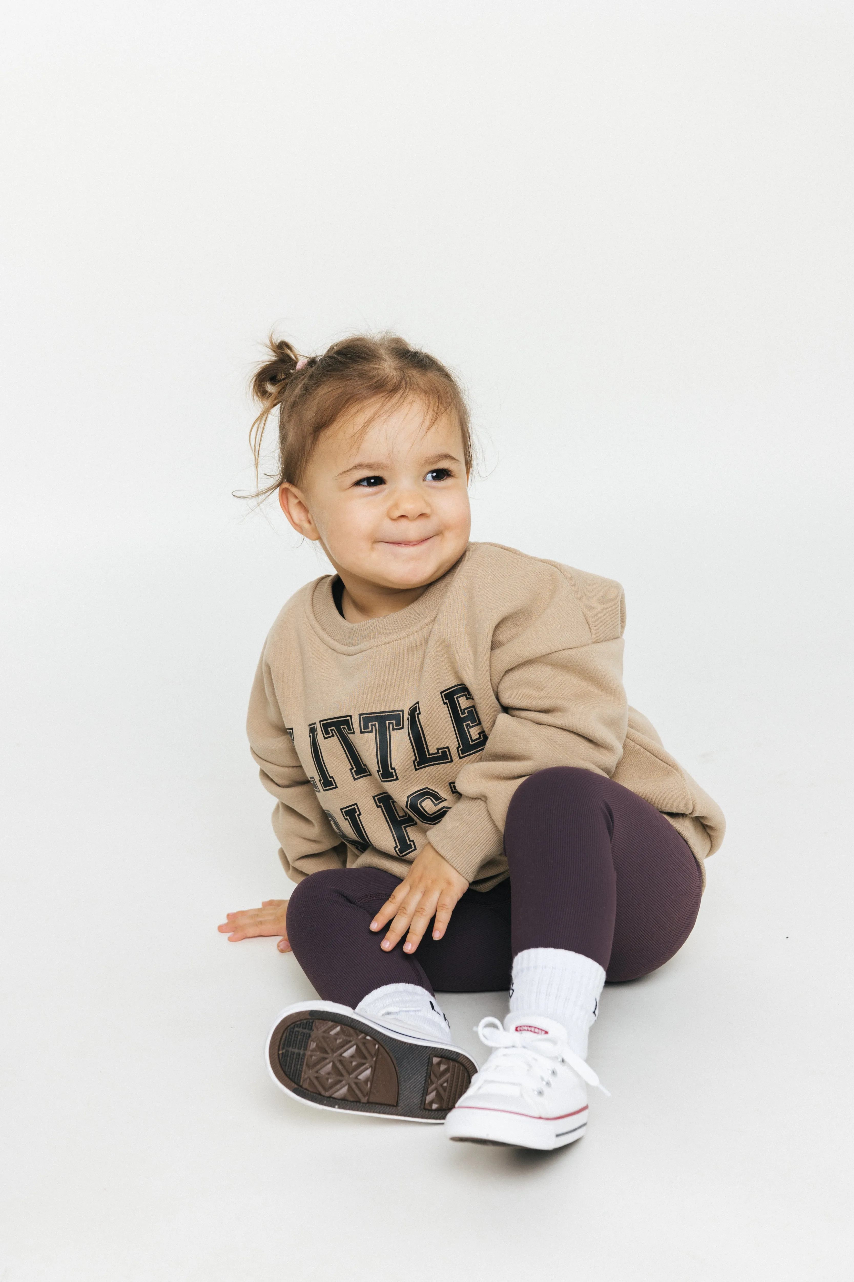 Athletic Ribbed Legging - Plum