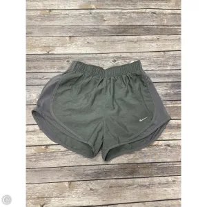 Athletic Shorts By Nike In Grey, Size: S