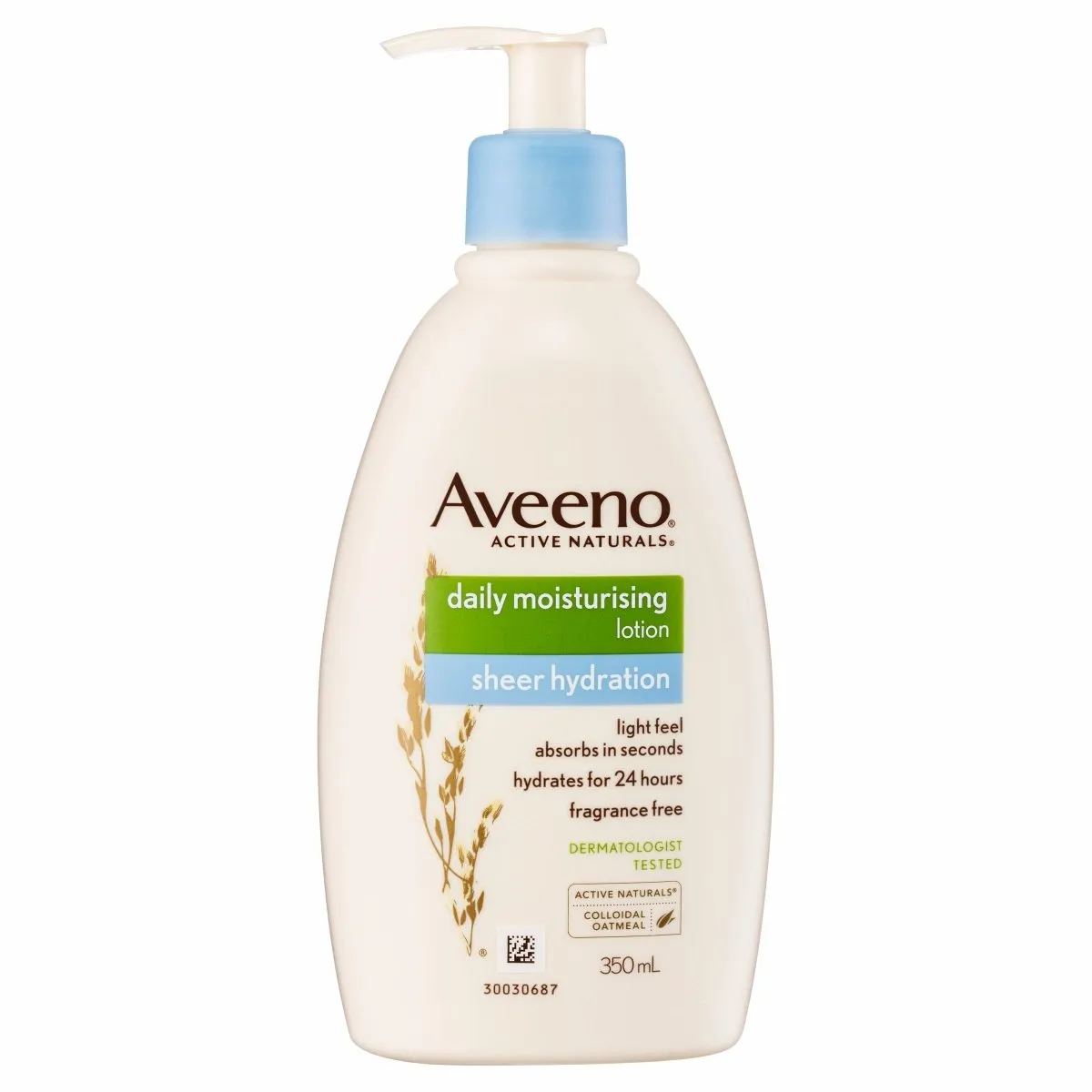Aveeno Active Naturals Daily Moisturising Body Lotion Sheer Hydration 350mL