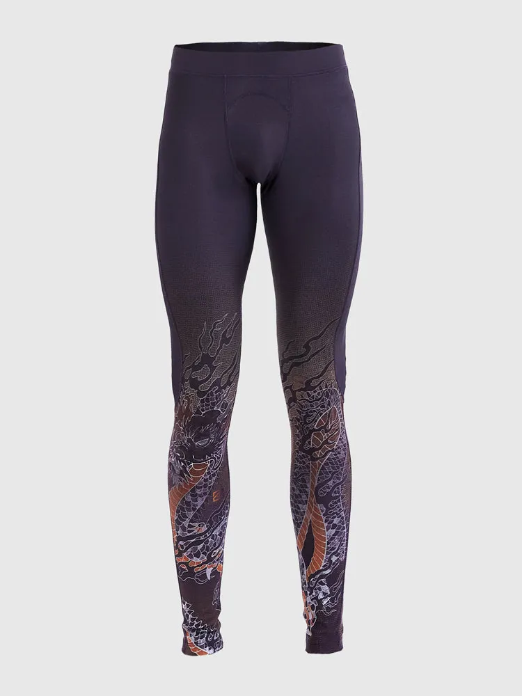 Axel Compression Pant Dragon Ember