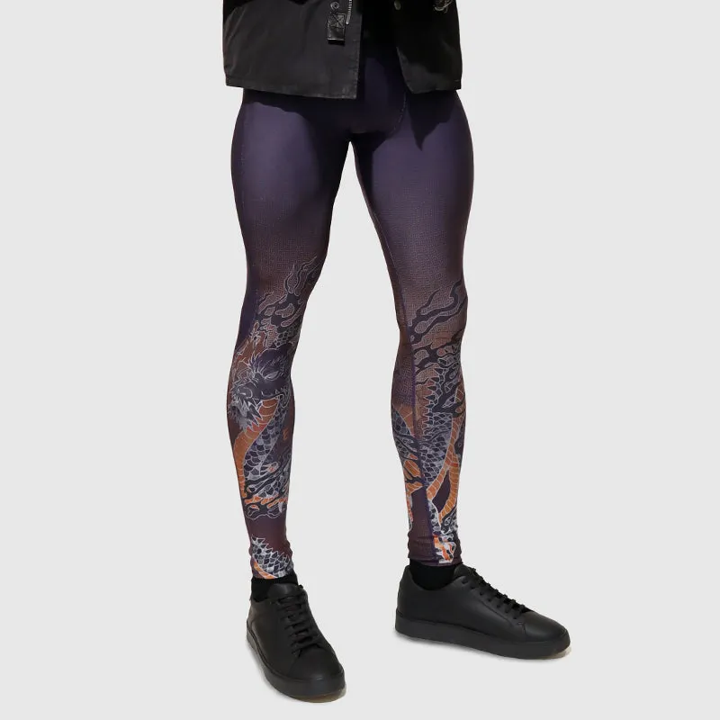 Axel Compression Pant Dragon Ember