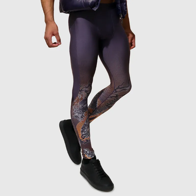 Axel Compression Pant Dragon Ember