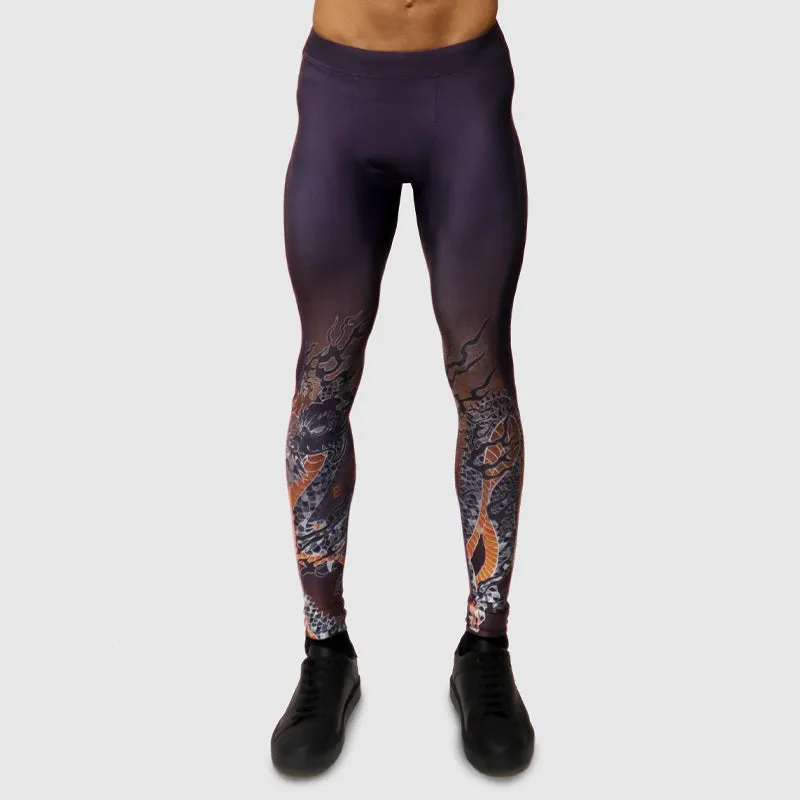 Axel Compression Pant Dragon Ember