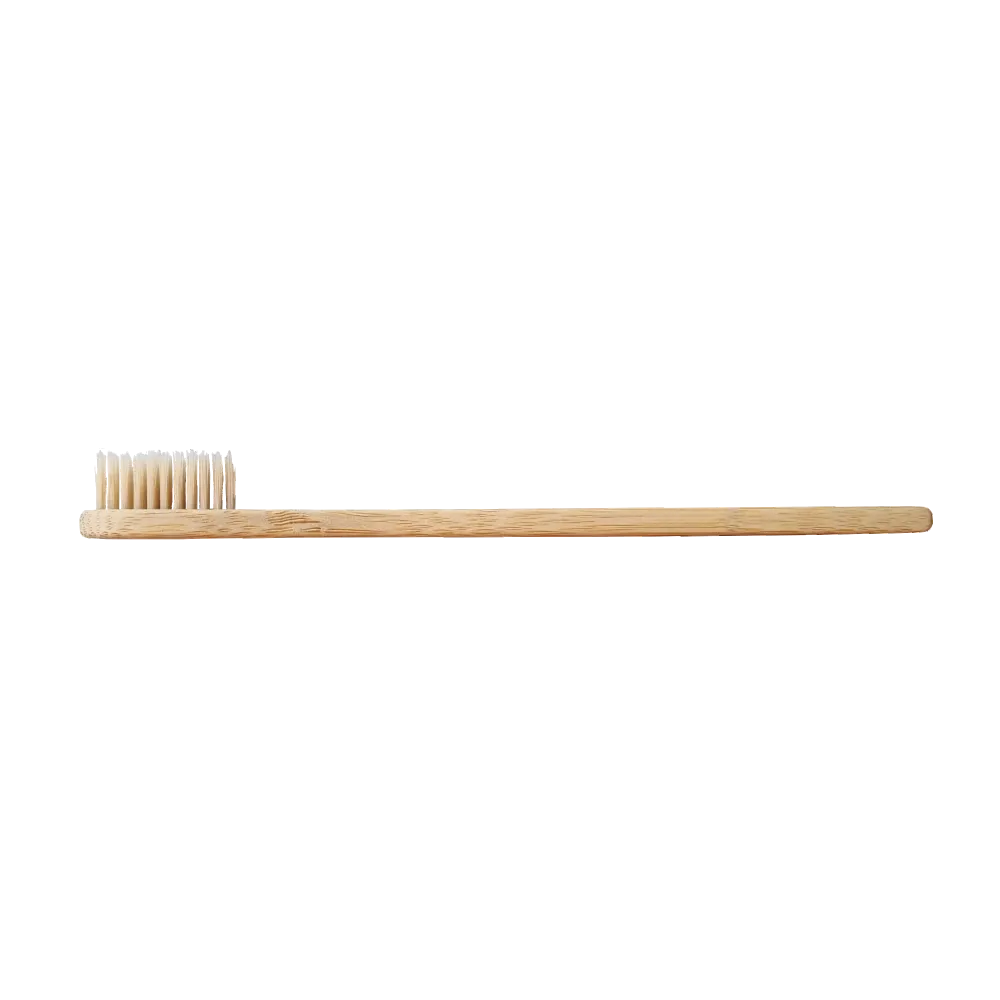 Bamboo Toothbrushes - Natural - Pack of 2