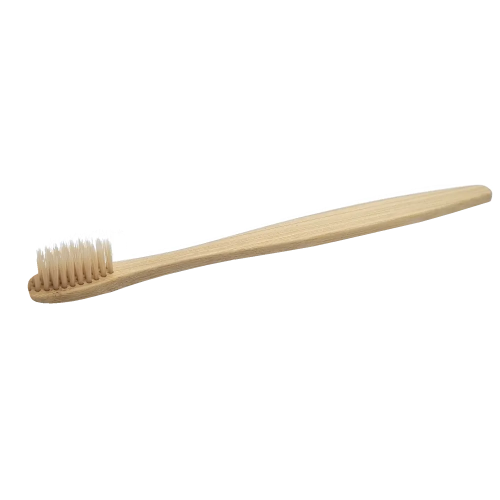 Bamboo Toothbrushes - Natural - Pack of 2
