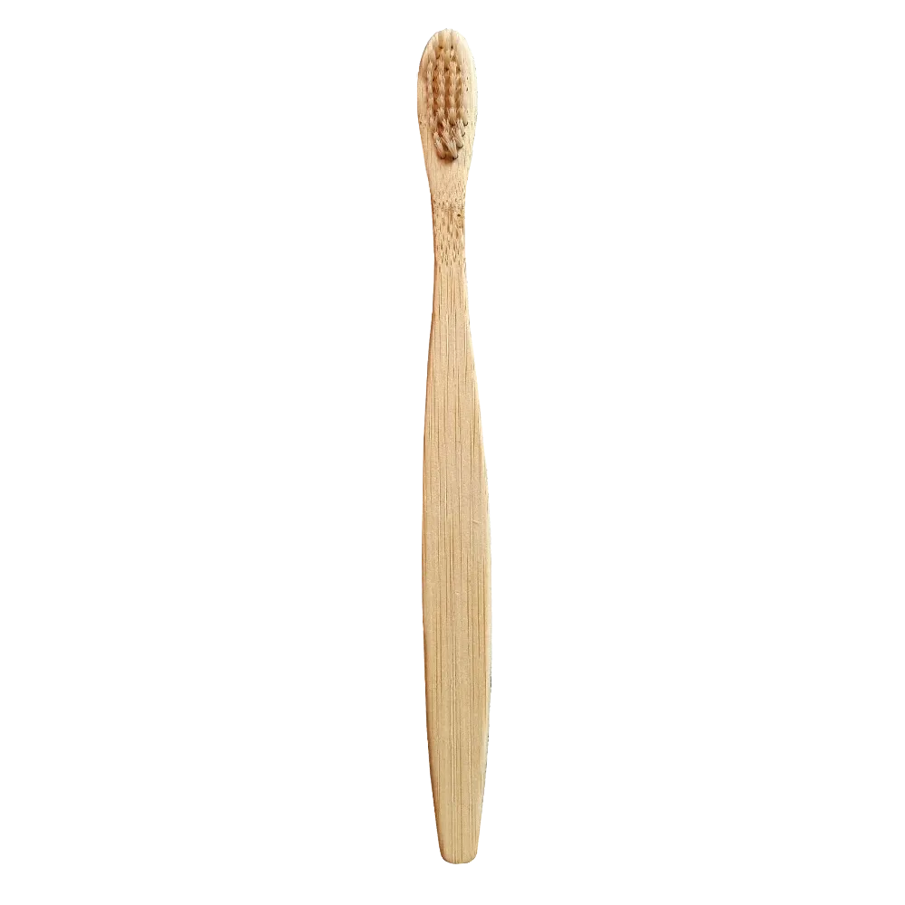 Bamboo Toothbrushes - Natural - Pack of 2