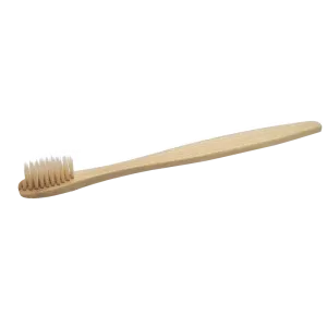 Bamboo Toothbrushes - Natural - Pack of 2