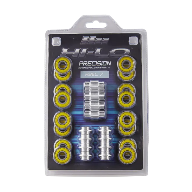 Bauer Hi-Lo Inline skate Abec 7 608 Bearing Set