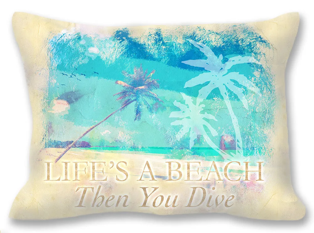 Beach Art, Beach Quote Painting, Beach Saying Art