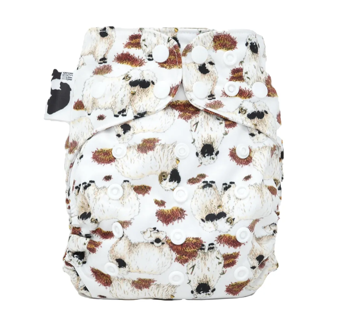 Bear Bott Pocket Nappy cover only - No booster