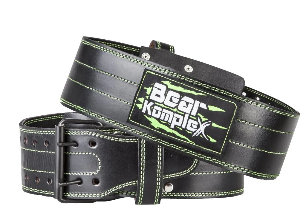 Bear Komplex Leather Buckle Belt