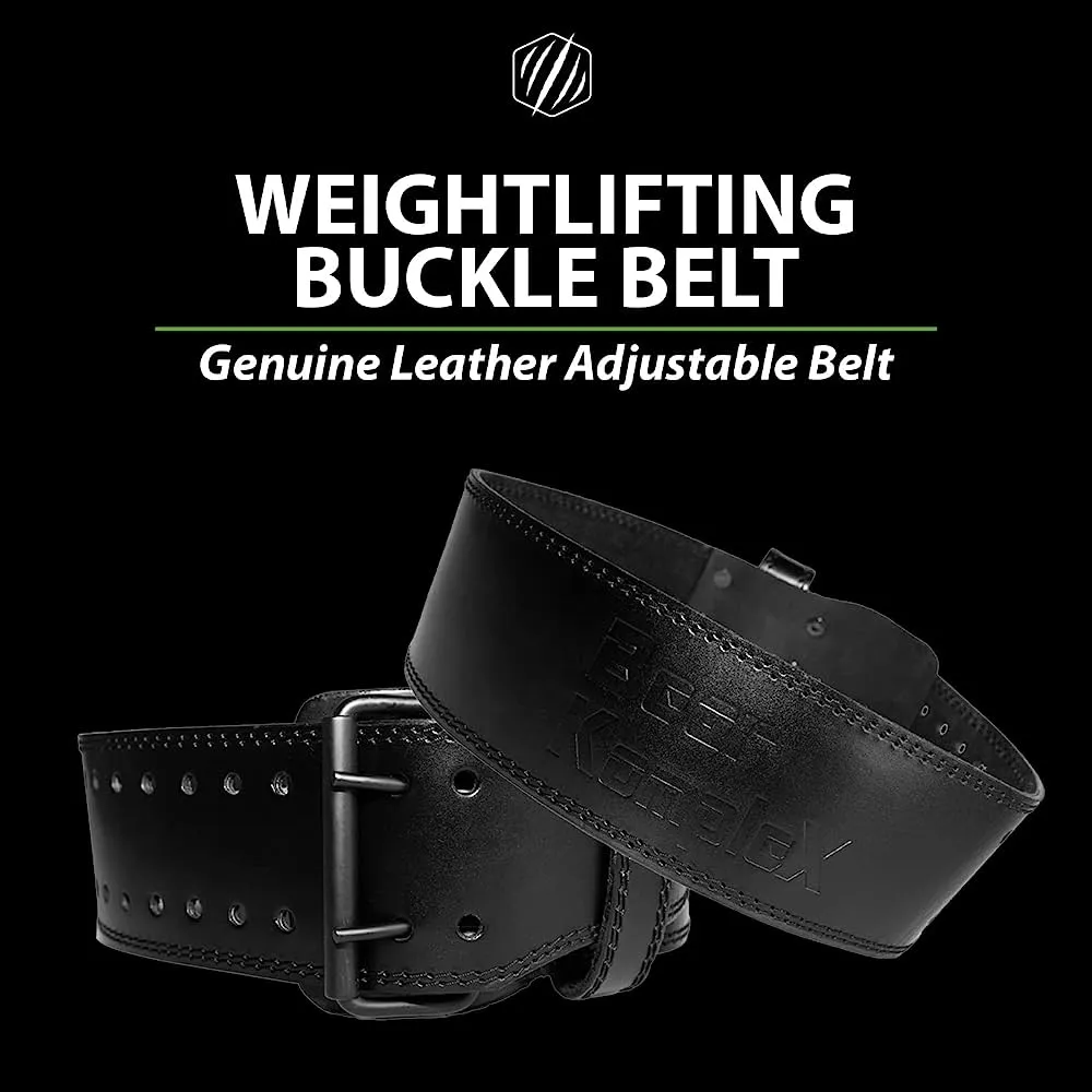 Bear Komplex Leather Buckle Belt