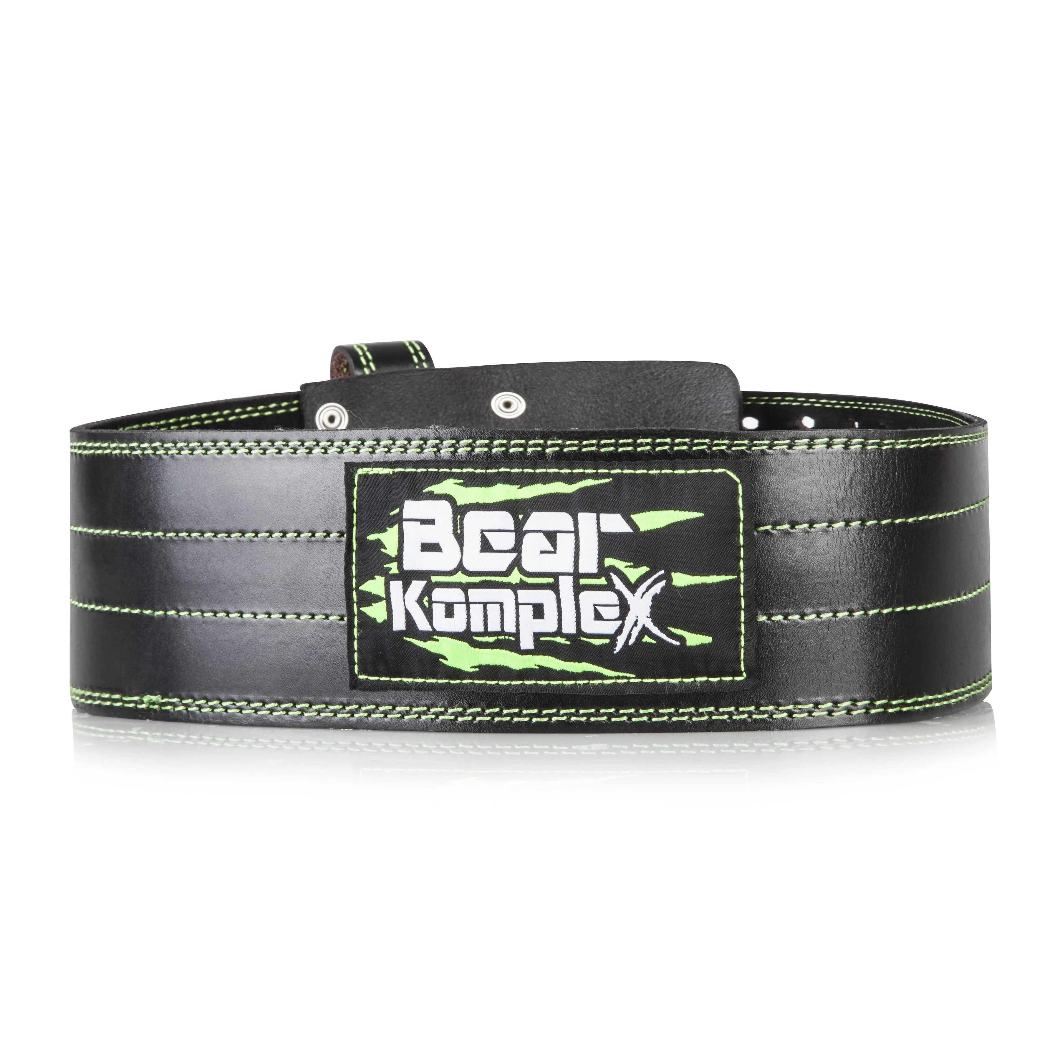 Bear Komplex Leather Buckle Belt