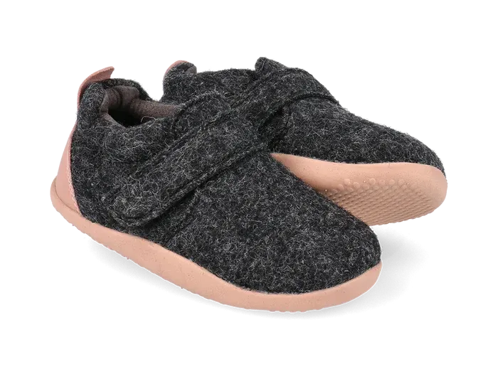 Bobux - Xplorer Marvel Felt - Charcoal   Rose