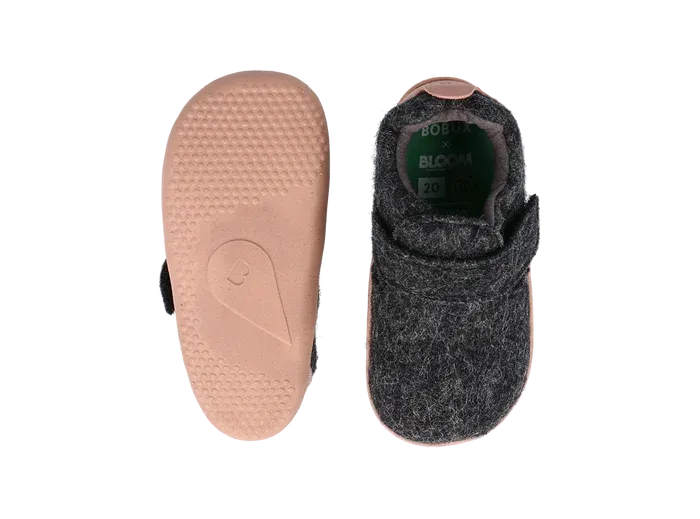 Bobux - Xplorer Marvel Felt - Charcoal   Rose