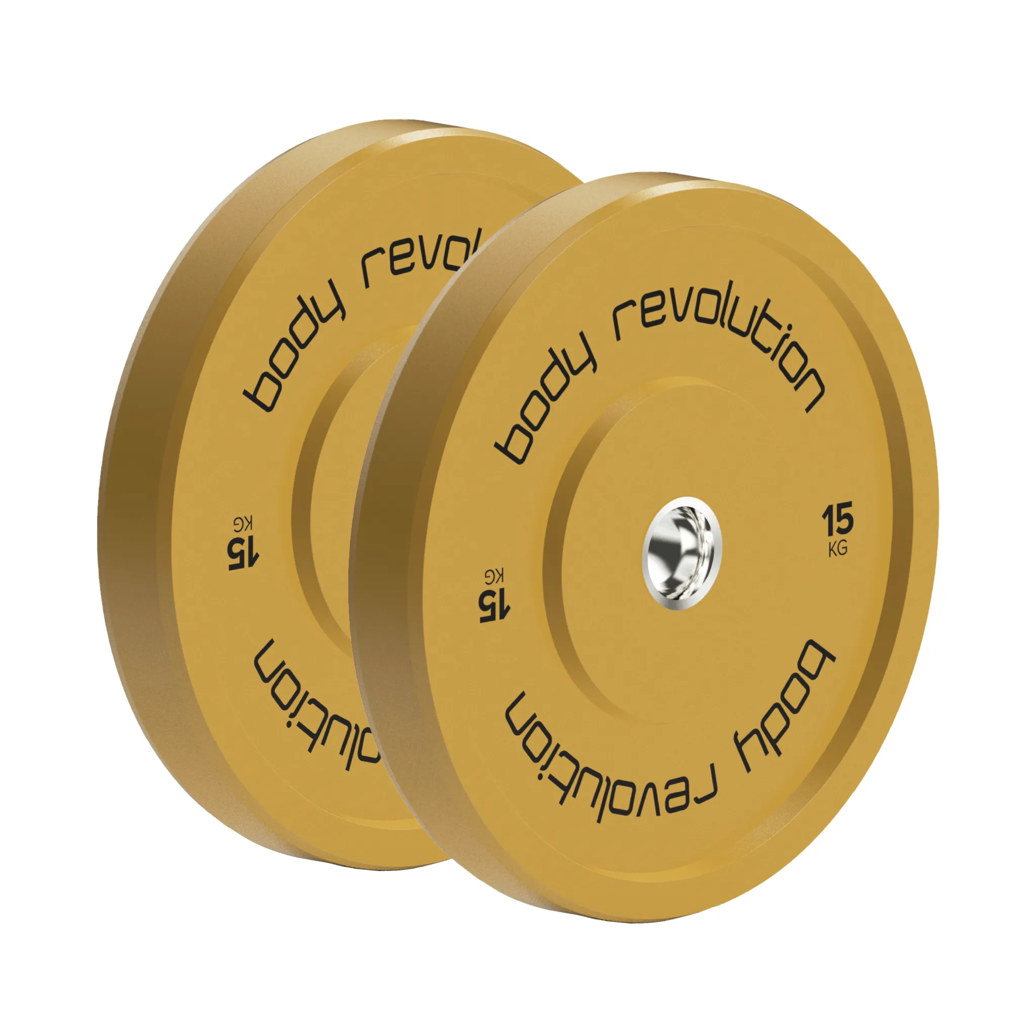 Body Revolution Olympic Bumper Plates (Colour)