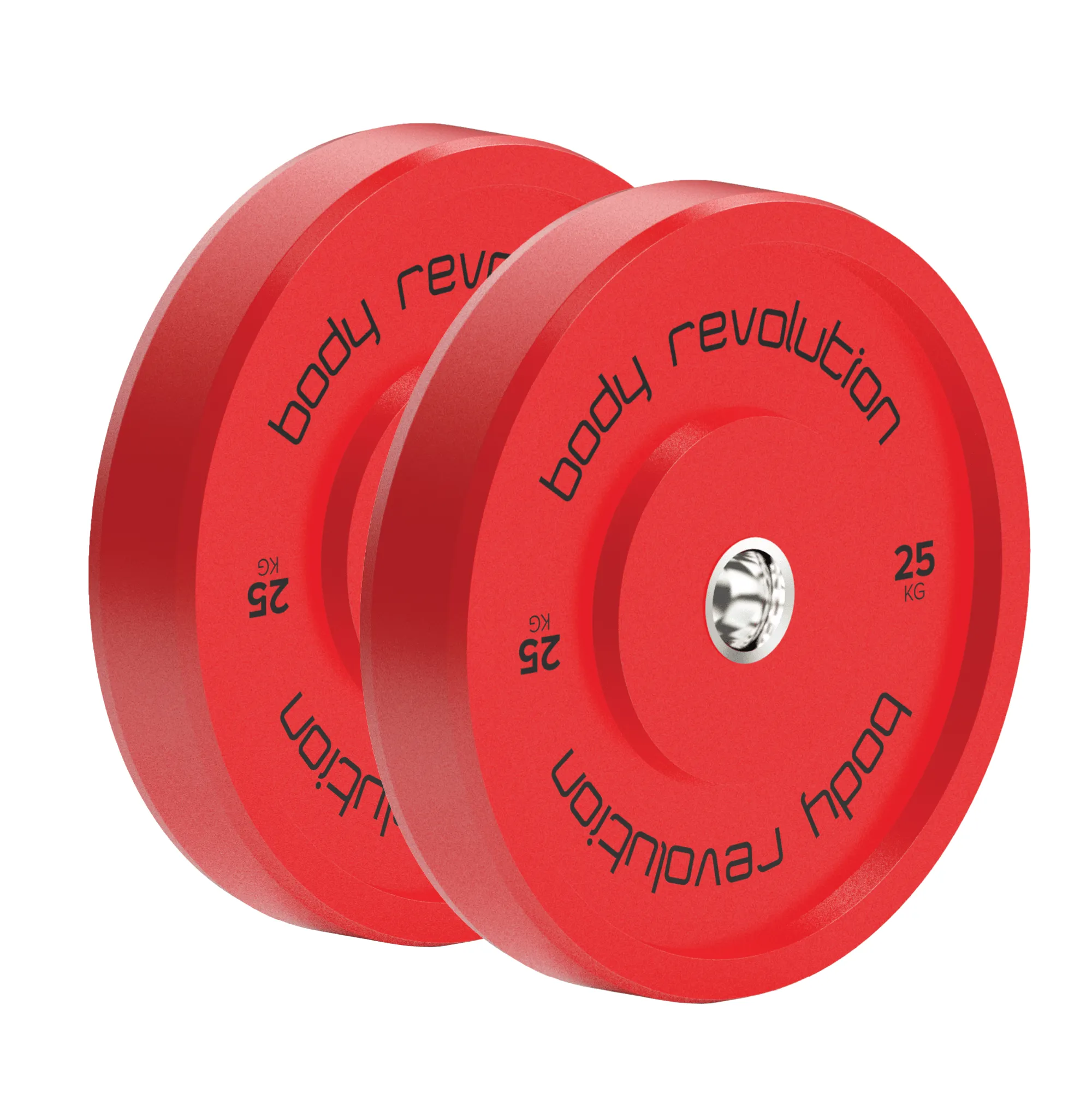 Body Revolution Olympic Bumper Plates (Colour)