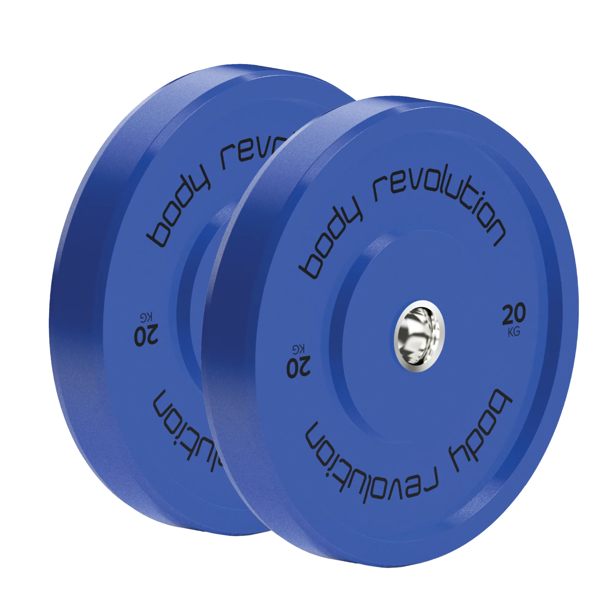 Body Revolution Olympic Bumper Plates (Colour)