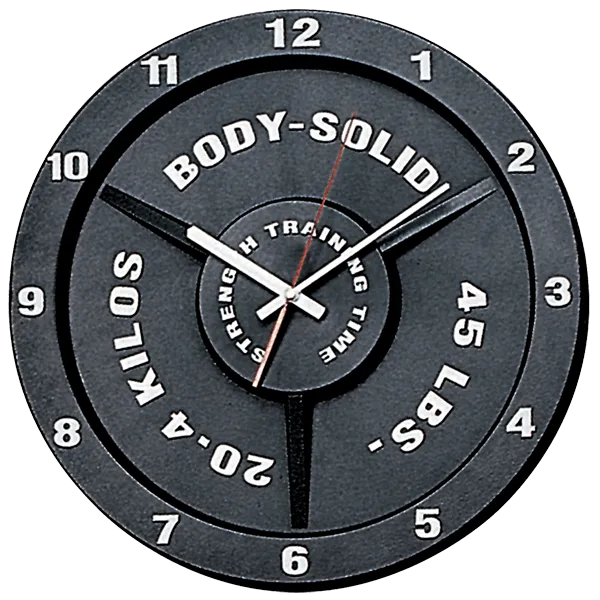 Bodysolid Weight Plate Clock