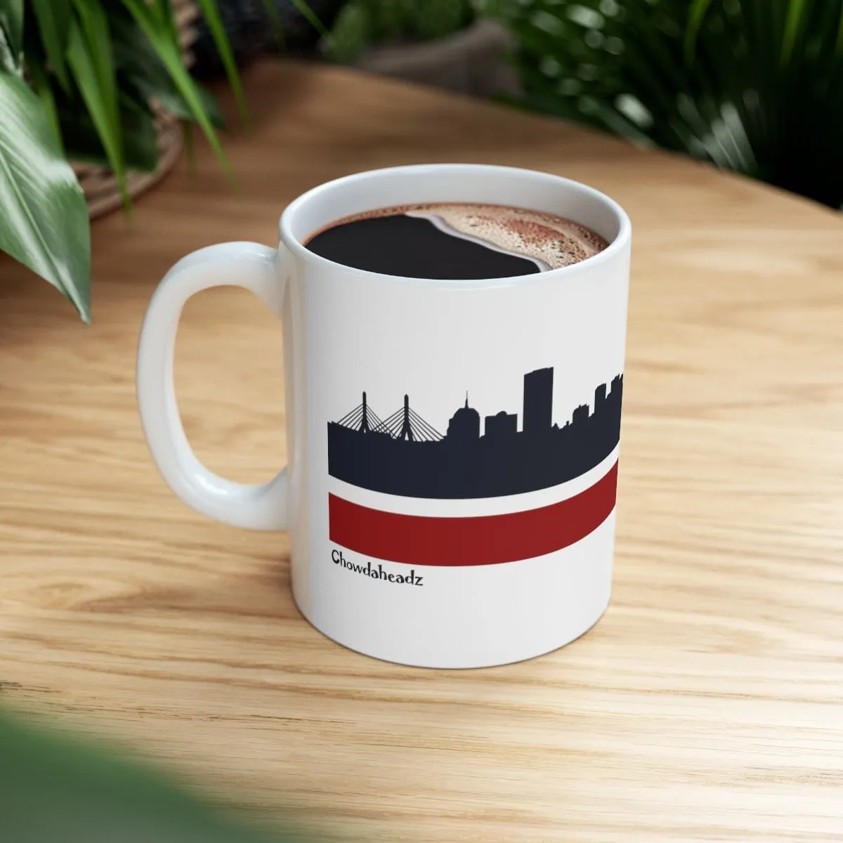 Boston B Baseball Sideline 11oz Coffee Mug