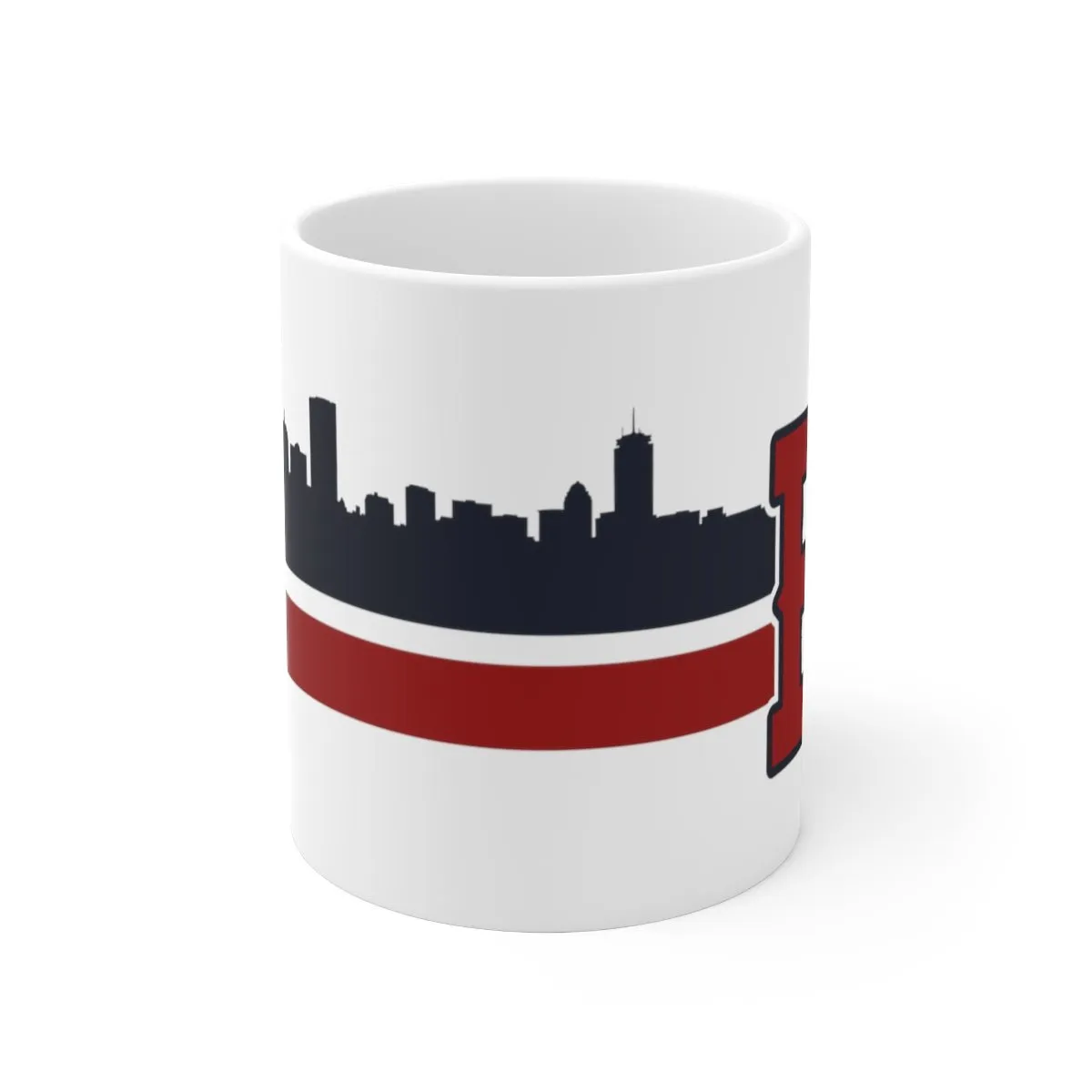 Boston B Baseball Sideline 11oz Coffee Mug