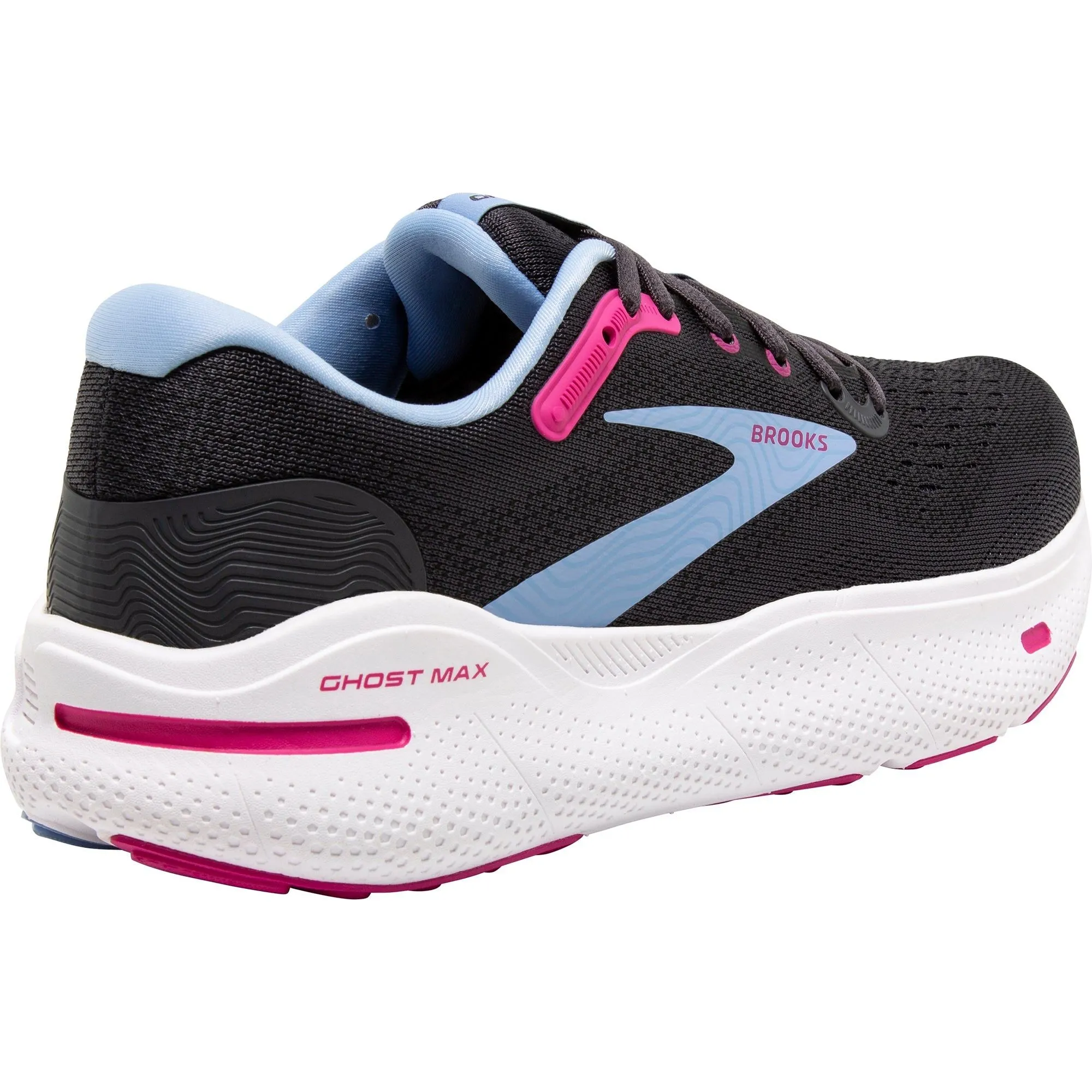 Brooks Ghost Max Womens Running Shoes - Black